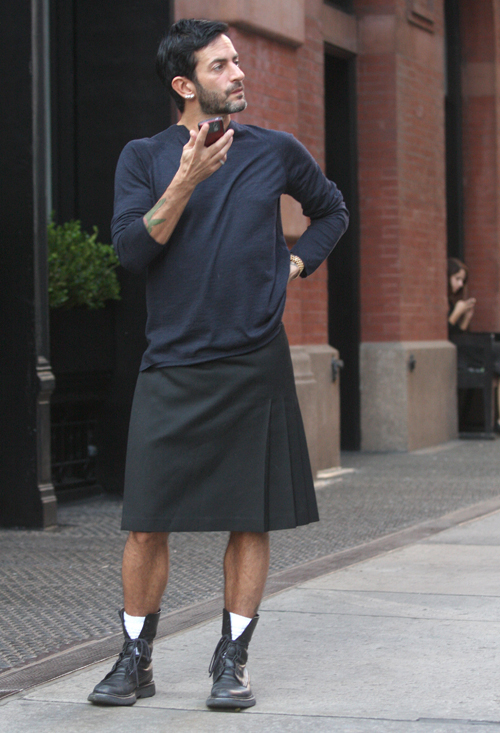 Man With Skirt 91